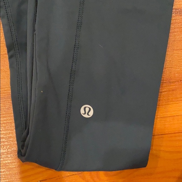 lululemon athletica Pants - green/blue lululemon leggings